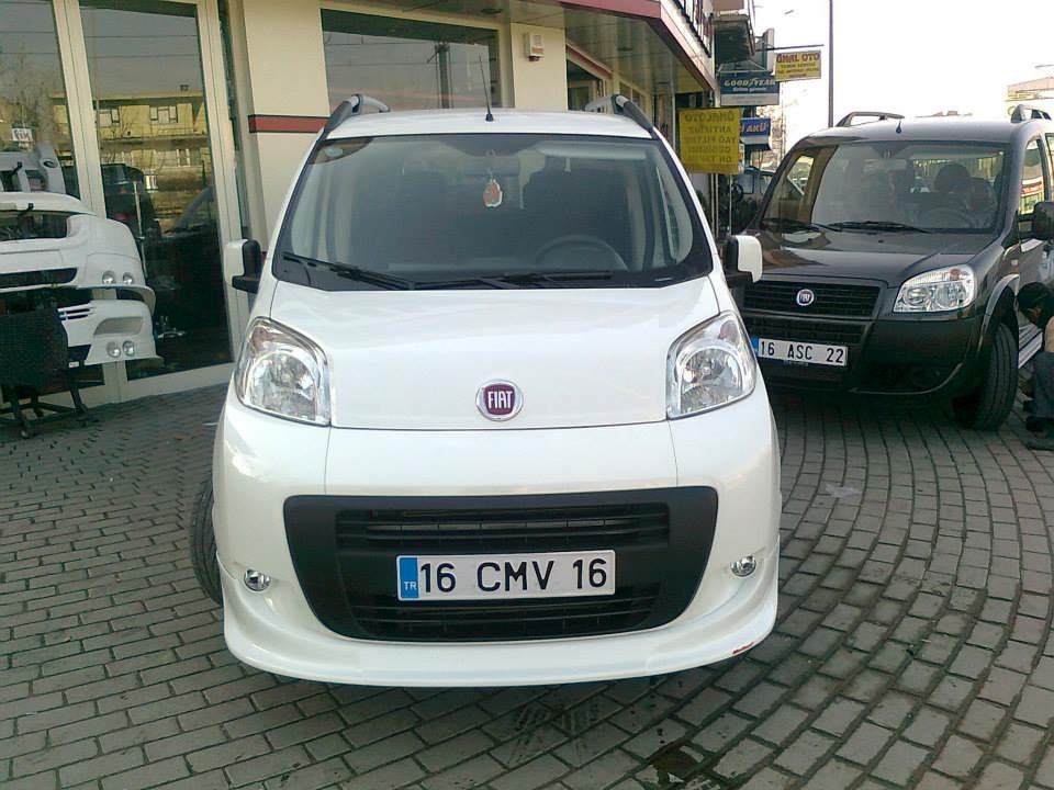 Front bumper lip V2 (primed for painting) for Fiat Fiorino/Qubo 2008-2024 - image 3