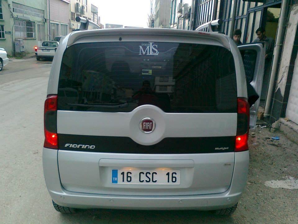 Spoiler Anatomic of liadi (for painting) for Citroen Nemo - Reelken Auto