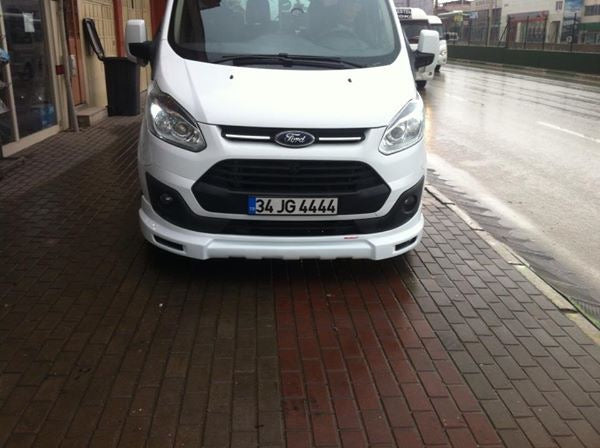 Front bumper lip (2013-2017, primed for painting) for Ford Custom 2013-2022 - image 2