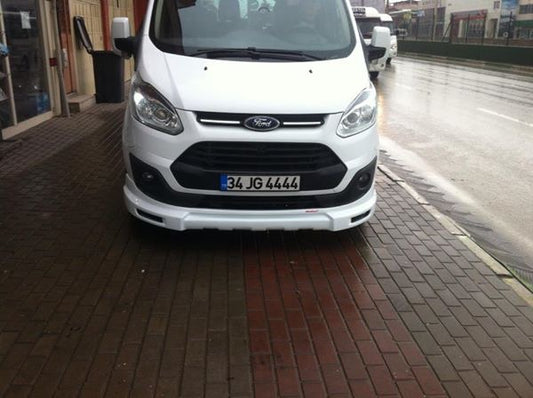 Front bumper lip (2013-2017, primed for painting) for Ford Custom 2013-2022 - image 2