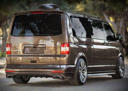 Rear bumper cover Sport 2 (primed for painting) for Volkswagen T5 Multivan 2003-2010 - image 1