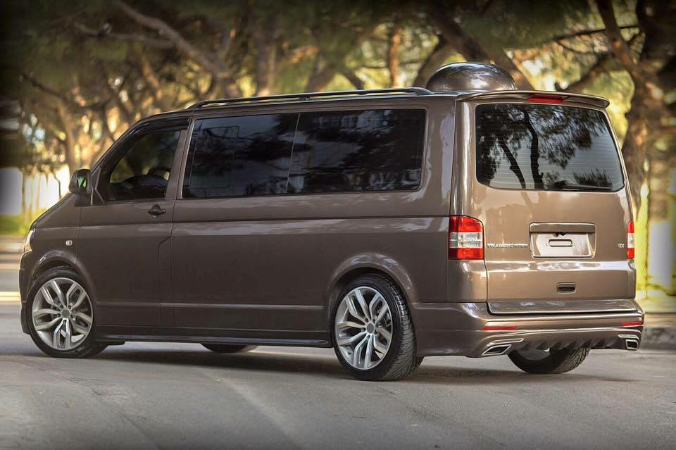 Rear lower Sport 2 trim (primed for painting) for Volkswagen T5 Transporter 2003-2010 - image 2