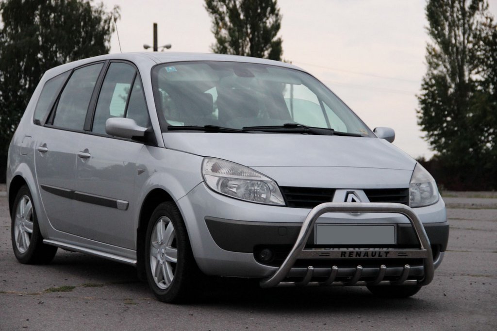 Bull Bar WT004 (Stainless Steel) for Renault Scenic/Grand 2003-2009 - image 3