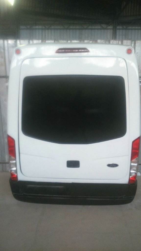 Hinged rack (paintable) for Ford Transit 2014↗ - Reelken Auto