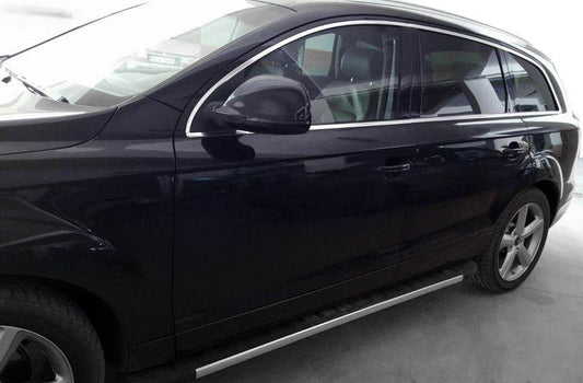 Side sills Duru (2 pieces, aluminum) for Hyundai Staria - Reelken Auto