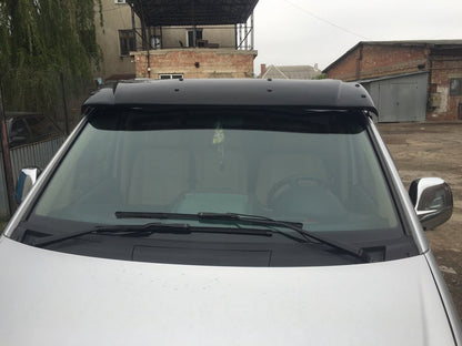 Windshield visor (black gloss, 5mm) for Mercedes Viano 2004-2014 - image 2