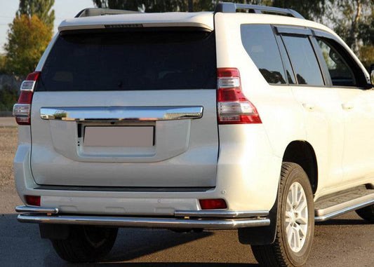 Rear arch AK005-2 (stainless steel) for Toyota Land Cruiser Prado 150 - Reelken Auto