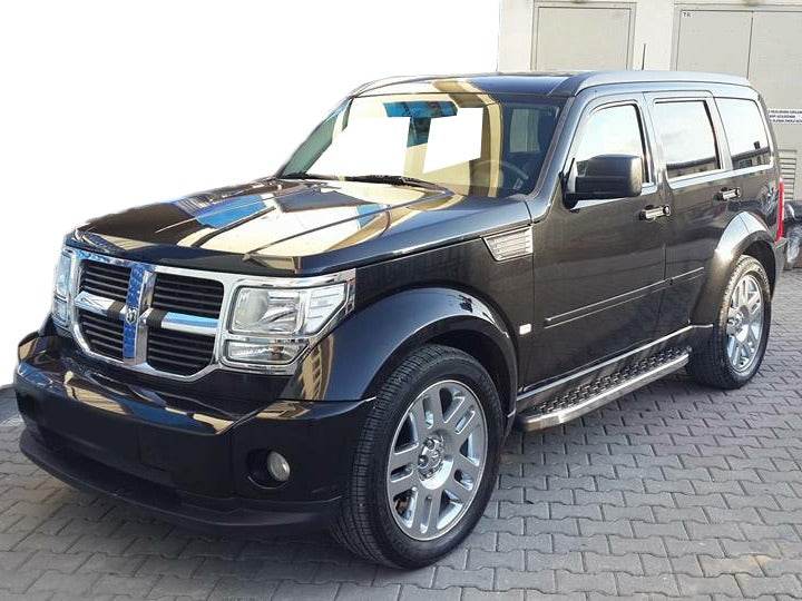 Side sills BlackLine (2 pieces, aluminum) for Dodge Nitro 2007↗ - Reelken Auto
