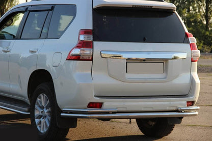 Rear arch AK005-2 (stainless steel) for Toyota Land Cruiser Prado 150 - Reelken Auto