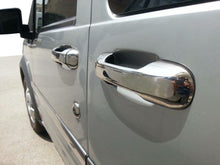 Chrome Door Handle Covers (4 pcs, Stainless Steel) for Ford Connect 2002-2006 - image 1