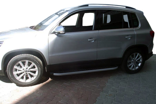 Side Steps BlackLine (2 pcs, Aluminum) for Volkswagen Tiguan 2007-2016 - image 1