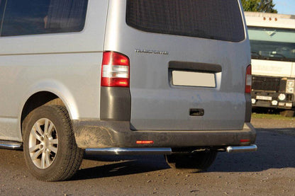 Rear corners AK003 (2 PCs, stainless steel) for Volkswagen T5 Multivan 2003-2010 - Reelken Auto