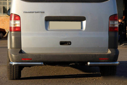Rear corners AK003 (2 PCs, stainless steel) for Volkswagen T5 Caravelle 2004-2010 - Reelken Auto