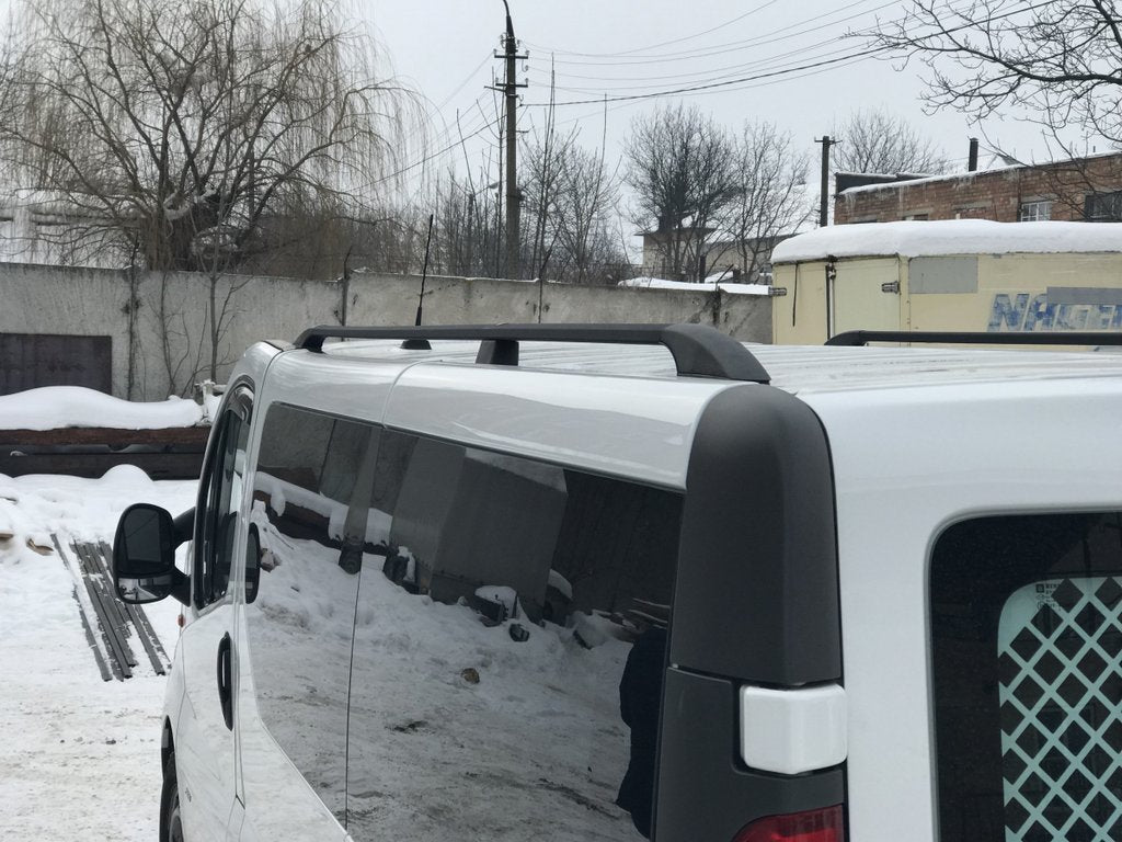 Black Roof Rails for Renault Trafic 2001-2015 - image 1