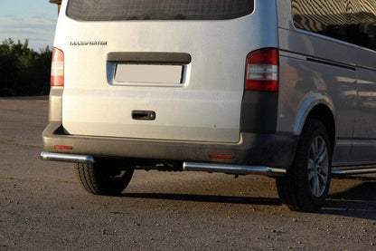 Rear corners AK003 (2 PCs, stainless steel) for Volkswagen T5 Multivan 2003-2010 - Reelken Auto
