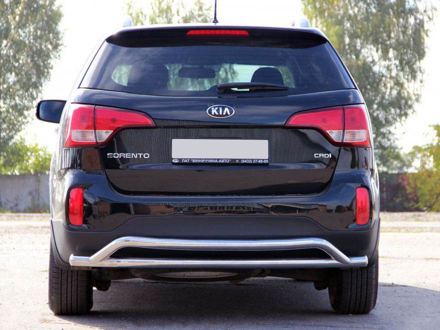 Back arc AK007-2 (stainless) for Kia Sorento II XM 2009-2014 - Reelken Auto