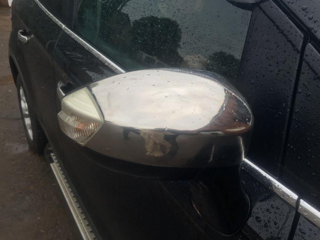 Mirror Covers (2 pcs, Stainless Steel) for Ford C-Max/Grand C-Max 2010-2019 - image 3