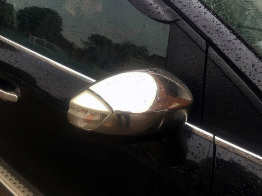 Mirror Covers (2 pcs, Stainless Steel) for Ford Galaxy 2007-2015 - image 1