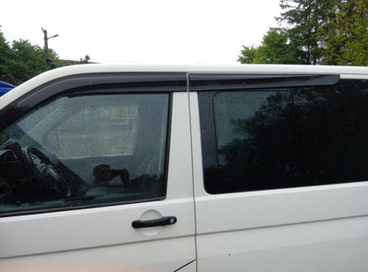 Window Deflectors (4 pcs, Sunplex Sport) for Volkswagen T5 2010-2015 - image 9