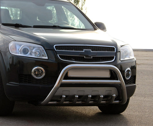 Front Bar WT003 (Stainless Steel) for Chevrolet Captiva 2006-2019 - image 1