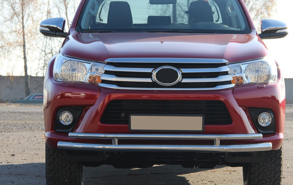 Front Bar ST018 (Stainless Steel) for Toyota Hilux 2015- - image 6
