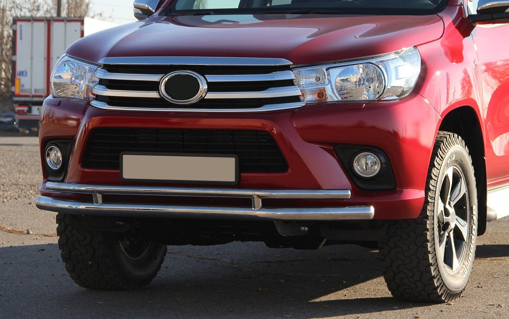 Front Bar ST018 (Stainless Steel) for Toyota Hilux 2015- - image 8