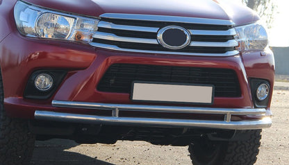 Front Bar ST018 (Stainless Steel) for Toyota Hilux 2015- - image 7