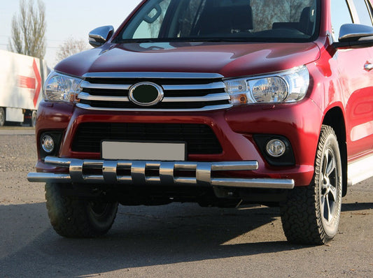 Front Bar ST015 (Stainless Steel) for Toyota Hilux 2015- - image 1