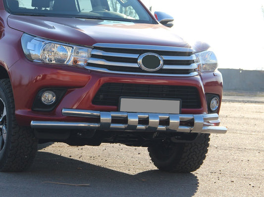Front Bar ST015 (Stainless Steel) for Toyota Hilux 2015- - image 2