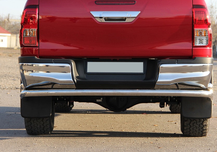 Rear Bar AK005-2 (Stainless Steel) for Toyota Hilux 2015- - image 2