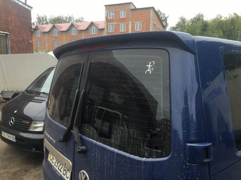 Spoiler Anatomik Raspashenka (for painting) for Volkswagen T5 2010-2015 - Reelken Auto