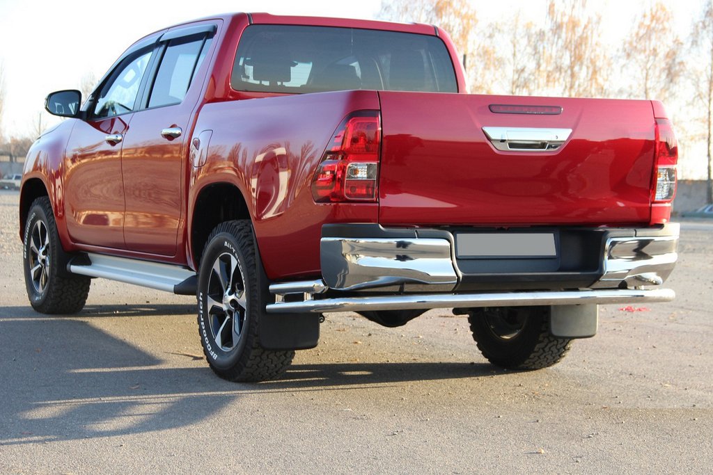 Rear Bar AK005-2 (Stainless Steel) for Toyota Hilux 2015- - image 4