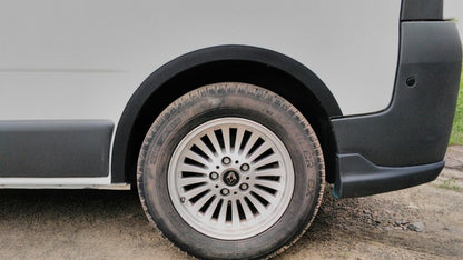 Lining on the wheel arches (4 pieces, black) for Renault Trafic 2001-2015 - image 5
