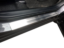 Door Sill Protectors OmsaLine (4 pcs, Stainless Steel) for Toyota Rav 4 2013-2018 - image 1