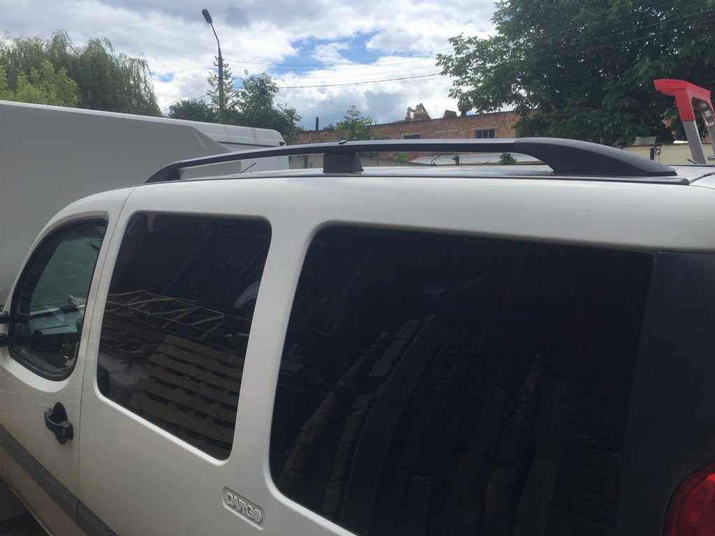 Black Roof Rails for Fiat Doblo I 2001-2005 - image 7