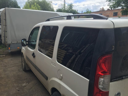 Black Roof Rails for Fiat Doblo I 2001-2005 - image 4