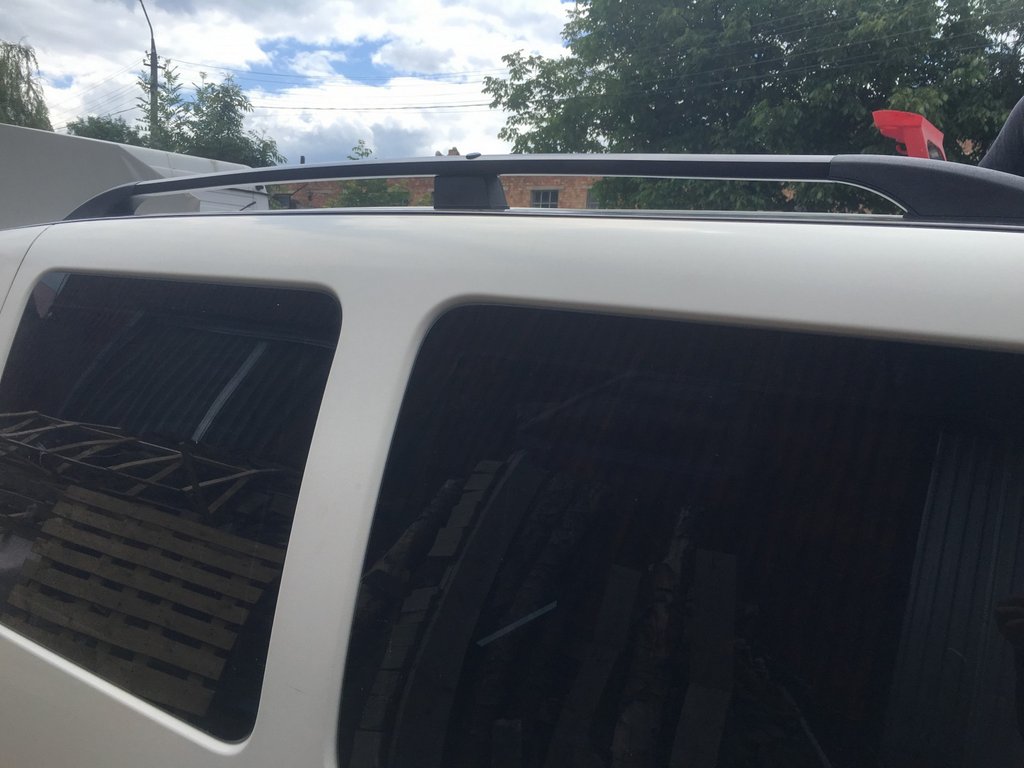 Black Roof Rails for Fiat Doblo I 2001-2005 - image 5