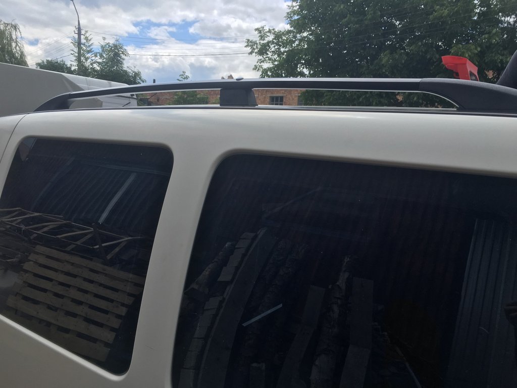 Black Roof Rails for Fiat Doblo I 2001-2005 - image 6