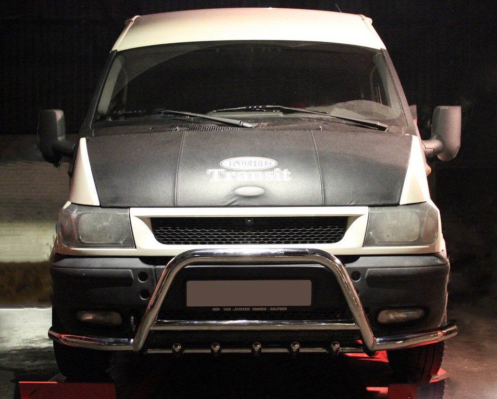 Kangaroo cage with whiskers WT003-Plus (2000-2006, stainless steel) for Ford Transit 2000-2014 - Reelken Auto