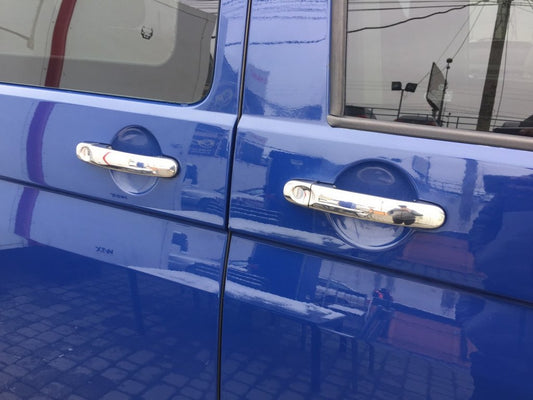 Pads on the handles (stainless steel) for Volkswagen T5 Transporter 2003-2010 - image 1