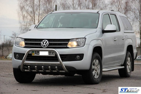 The WT003 bumper guard (stainless) for Volkswagen Amarok 2010-2022 - Reelken Auto
