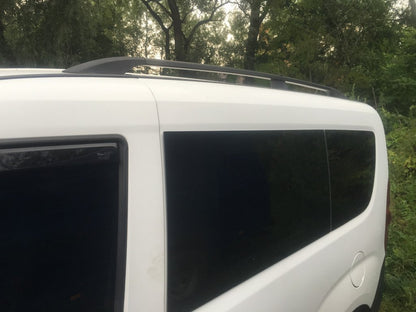 Black Roof Rails for Fiat Doblo II 2010-2022 - image 7