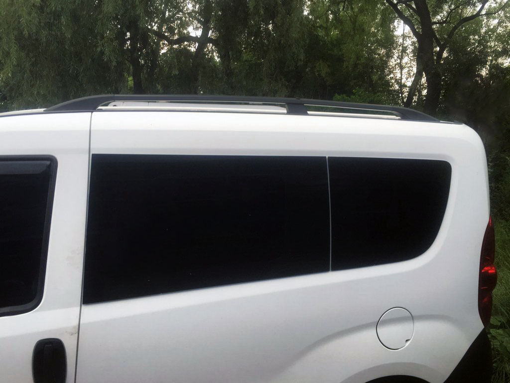 Black Roof Rails for Fiat Doblo II 2010-2022 - image 10