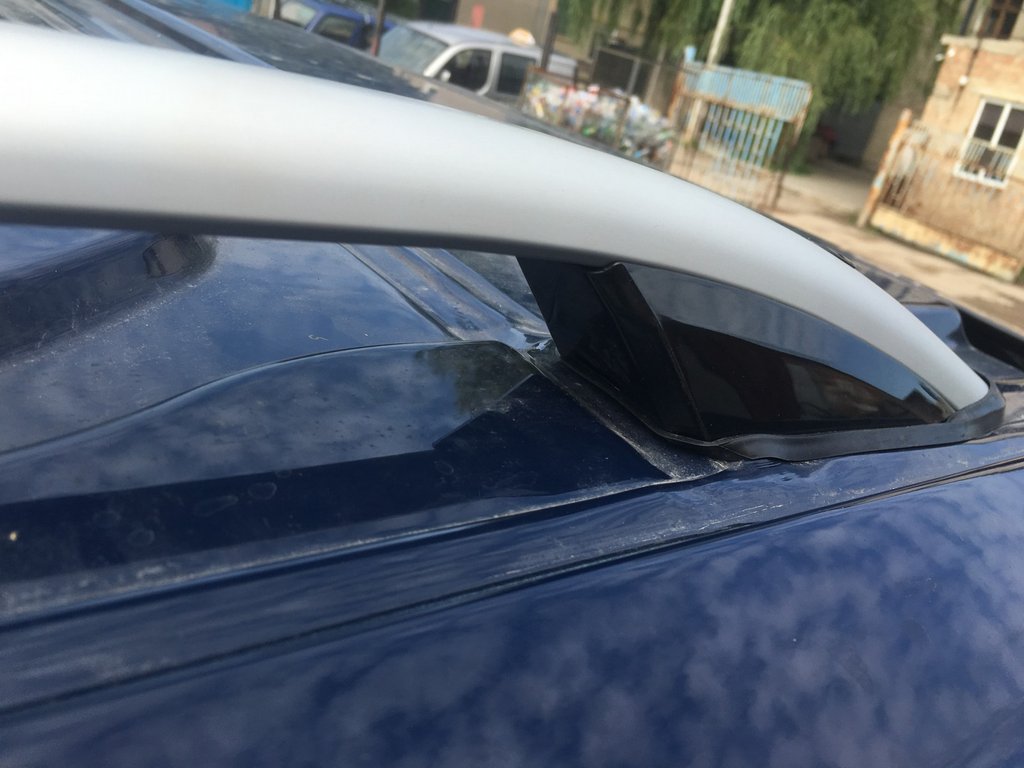 Skyport roof rails (2 pieces, gray mat) for Ford Custom 2013-2022 - image 5