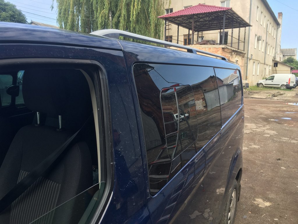 Skyport Roof Rails (2 pcs, matte grey) for Ford Custom 2013-2022 - image 4