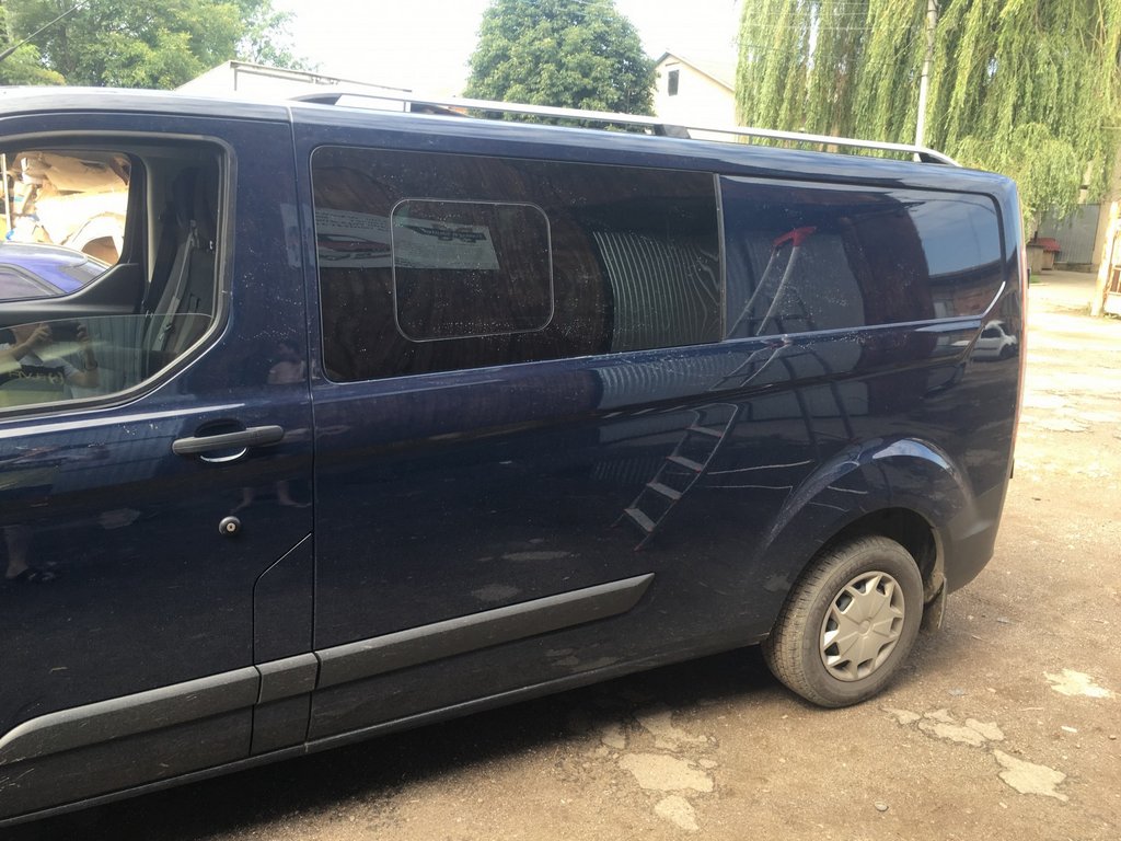 Skyport Roof Rails (2 pcs, matte grey) for Ford Custom 2013-2022 - image 3