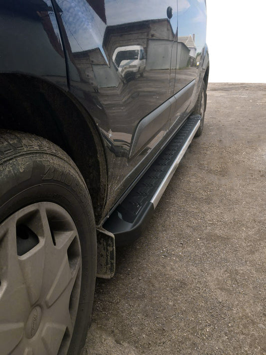 Side Steps RedLine V1 (2 pcs, Aluminum) for Ford Custom 2013-2022 - image 1