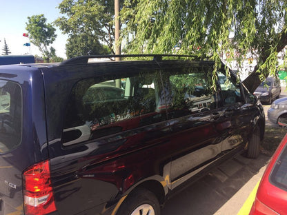 Black Roof Rails Skyport (Solid Metal) for Mercedes Viano 2004-2014 - image 20