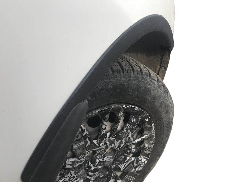 The pads on the arches (4 pieces, black) for Fiat Doblo I 2005-2010 - Reelken Auto