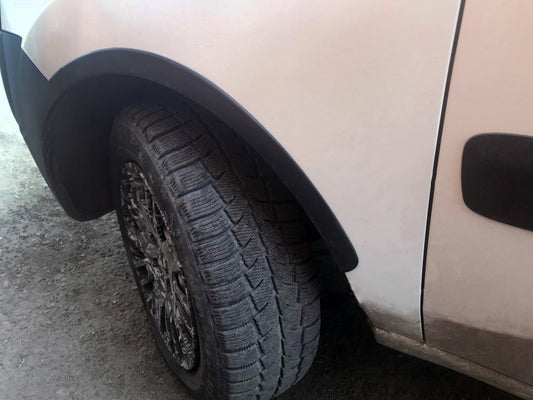 Fender flares (4 pcs, black) for Fiat Doblo I 2001-2005 - image 1